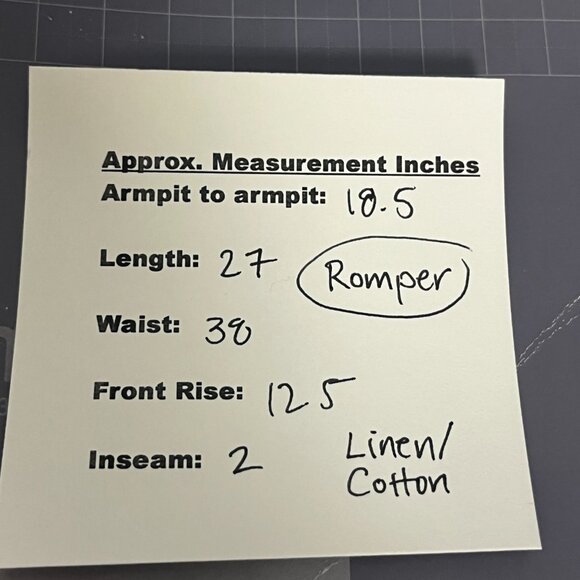 2/$30 Princess Polly Linen Romper 8 - Picture 6 of 6